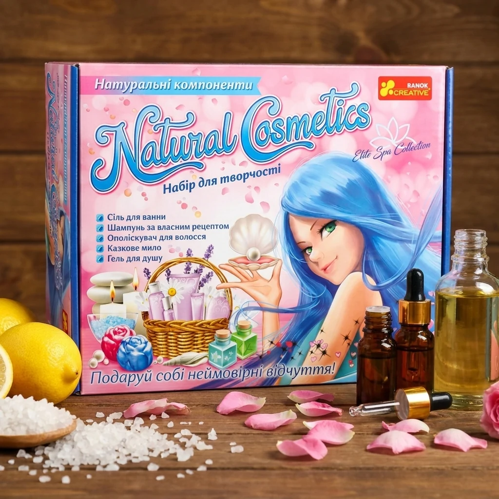 Набір для творчості. Natural cosmetics. 10+ Ранок