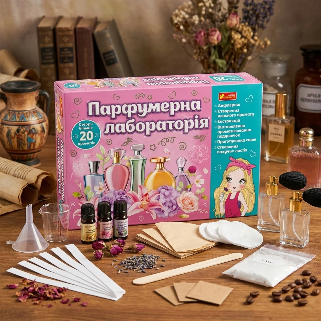 Набір для творчості.Парфумерна лабораторія. 10+ Ранок
