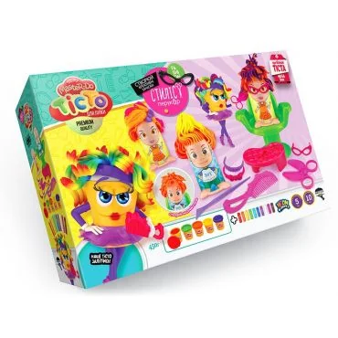 Набір для творчості пластилін "Master Do/Стиліст-перукар" Danko toys