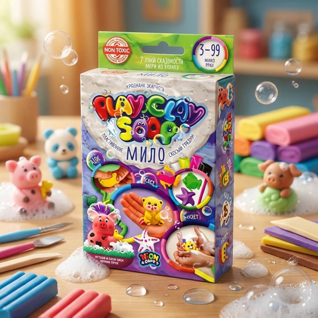 Набір для творчості "Пластилінове Мило" Play Clay Soap