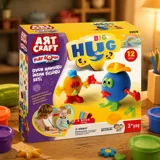 Набір для творчості з тіста Фігурки Art Craft 150 г 160*160*50 мм Dede — фото 1