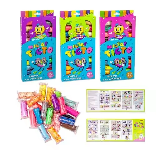 Набір для ліплення Містер тісто 22 штук Strateg — фото 2