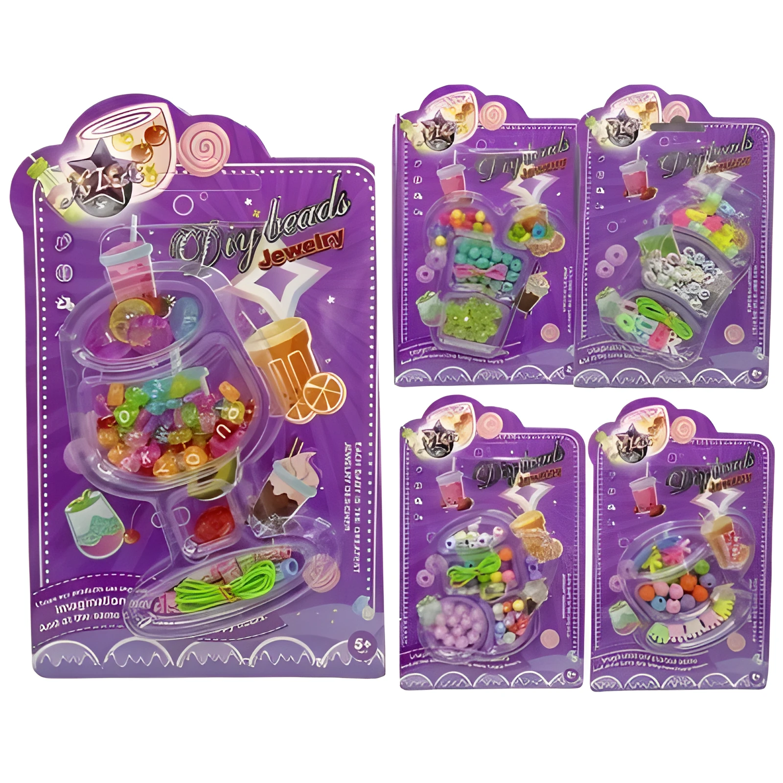 Набір для творчості Збери браслет з намистин 19х12см