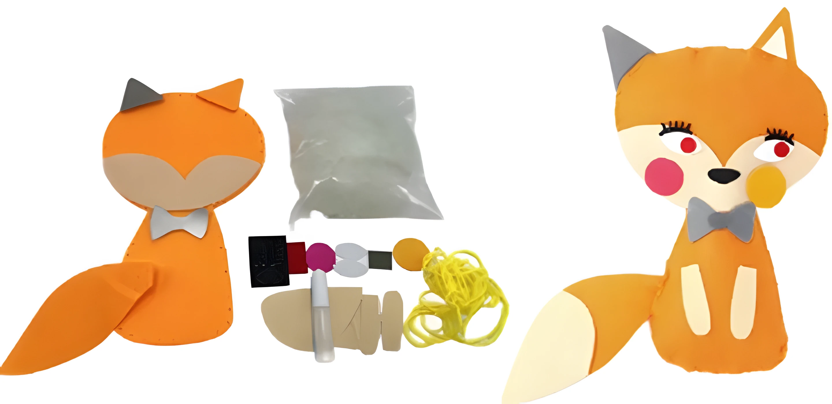 Набір для творчості Зший Лисицю з фетру 25см 8991-2