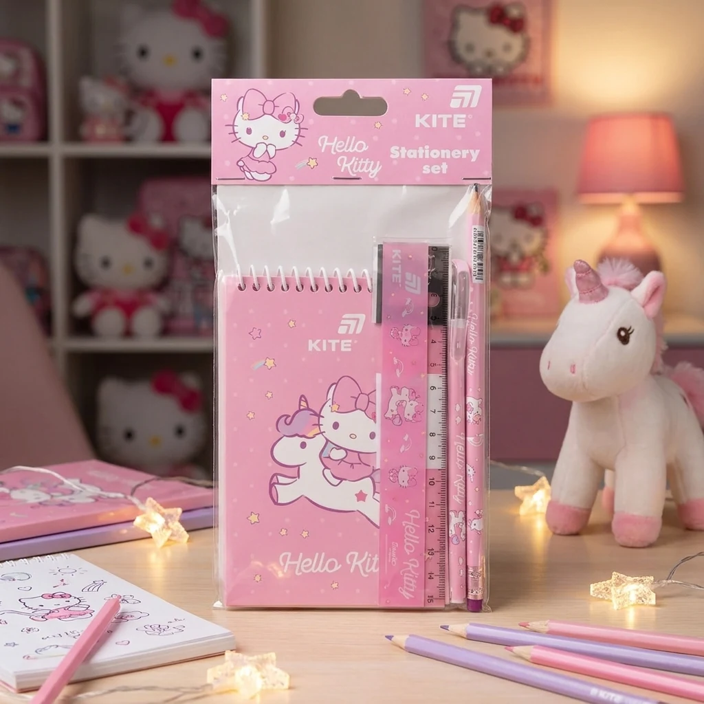 Набір дитячий канцелярський "Hello Kitty" Kite
