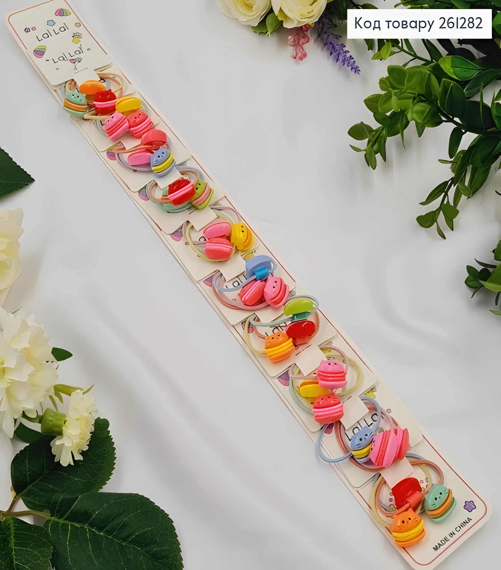 Набір дитячих резинок Soff Котики тоненькі — фото 2