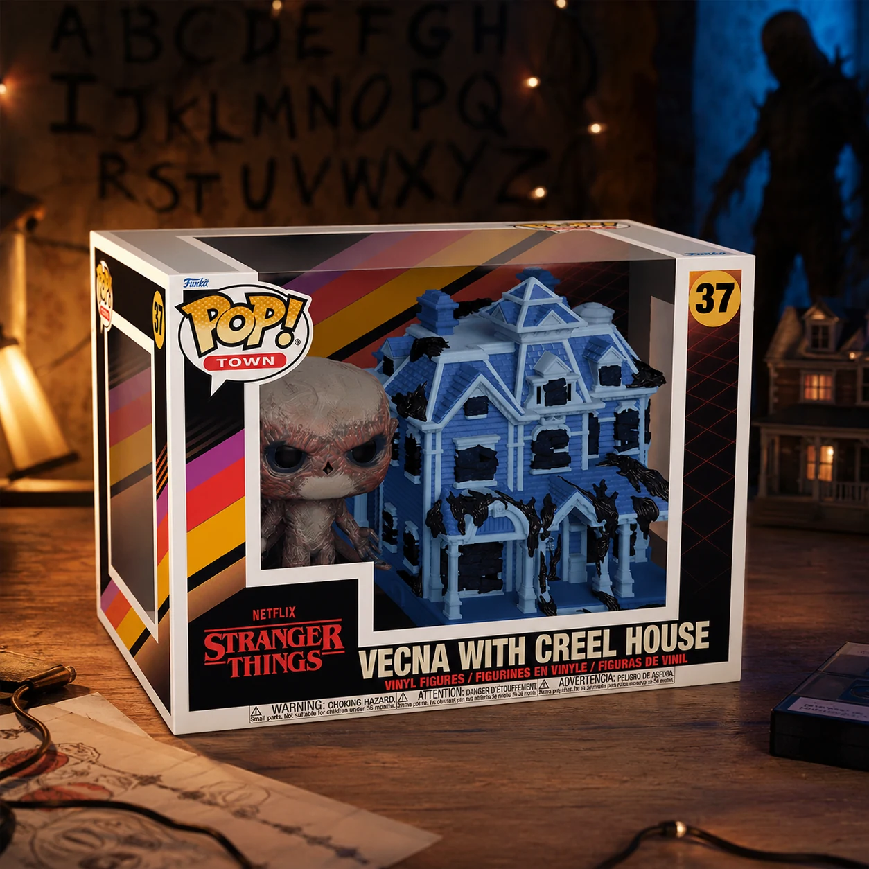 Набір ігрових фігурок FUNKO POP! Town серії Дивні дива – ВЕКНА З БУДИНКОМ КРІЛА — Іграшки