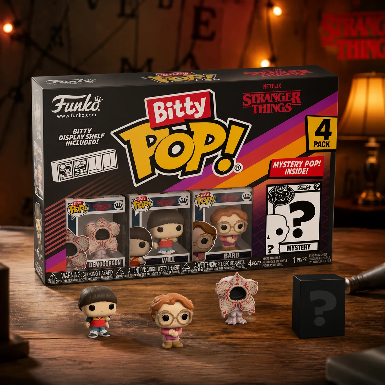 Набір ігрових фігурок BITTY POP! серії Дивні дива - ДЕМОГОРГОН — 