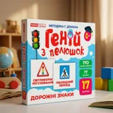 Набір карток Геній з пелюшок Дорожні знаки 10107205У — фото 1