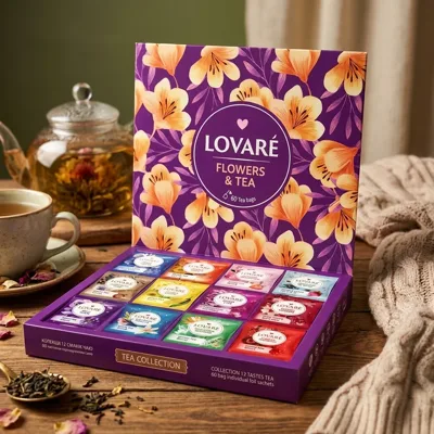 Набір Колекція чаїв Портфельчик 12 вид Lovare