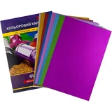 Набір кольорового картону Glitter Апельсин 8 аркушів — фото 2