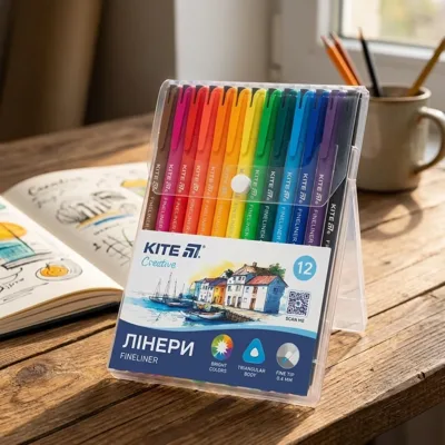 Набір лінерів Kite Creative 12шт K-1164