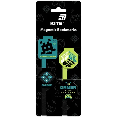Набір магнітних закладок лясе Kite Next Level  K26-497-3