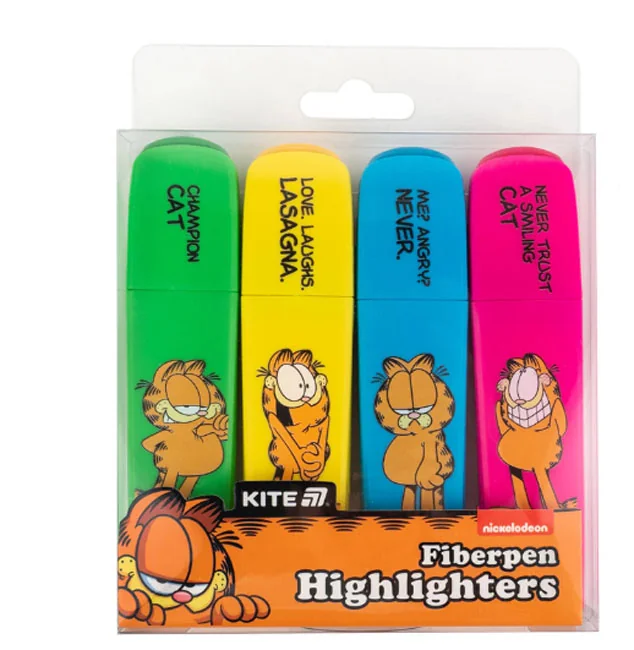 Набір маркерів 4 штуки, "Garfield" Kite