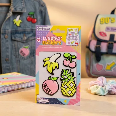 Набір наклейок YES Leather stikers Exotic fruits 531626