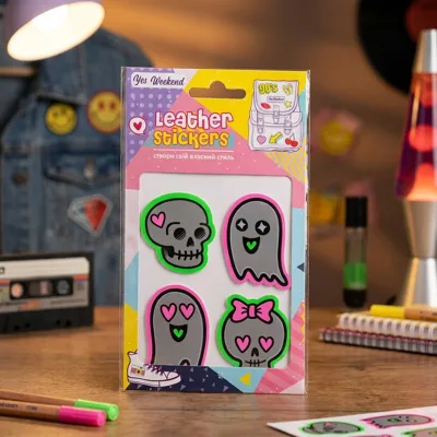 Набір наклейок YES Leather stikers Ghost 531632