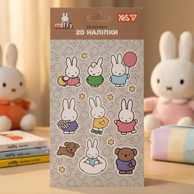 Набір наліпок 2D Yes Miffy Cute 708539