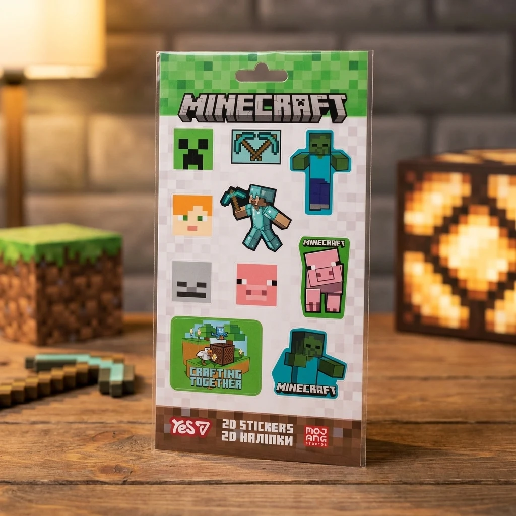 Набір наліпок 2D Yes Minecraft 708529 — 