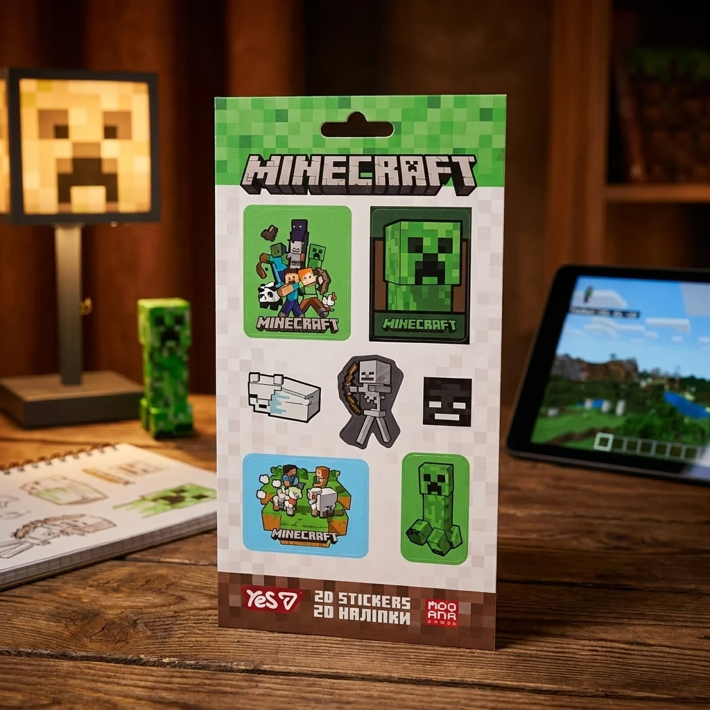 Набір наліпок 2D Yes Minecraft Heroes 708530 — 