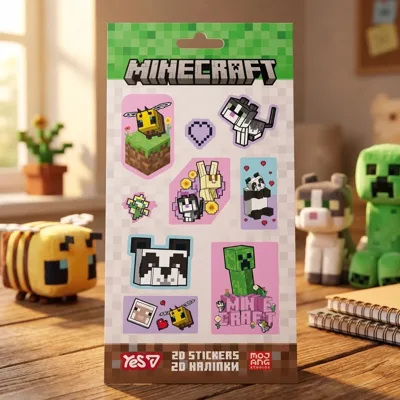Набір наліпок 2D Yes Minecraft Spring 708532