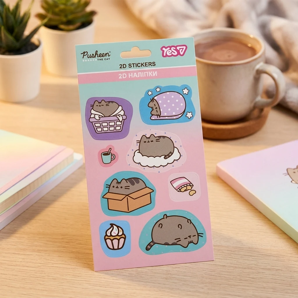 Набір наліпок 2D Yes Pusheen Snacks 708842 — 