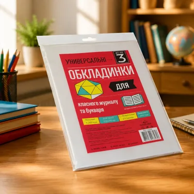 Набір обкладинок універсальних для підручників Петерсона h 265 Всі по 3 470х265 мм 150 мкм