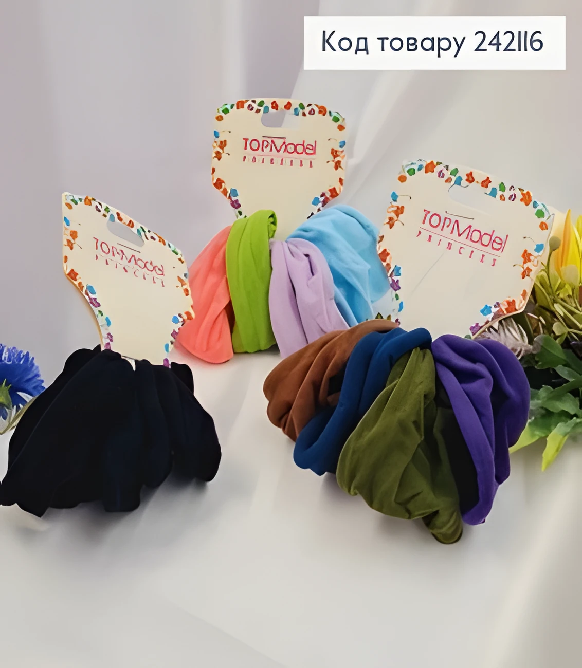 Резинки Soff мікрофібра яскравих та темних кольорів — фото 2