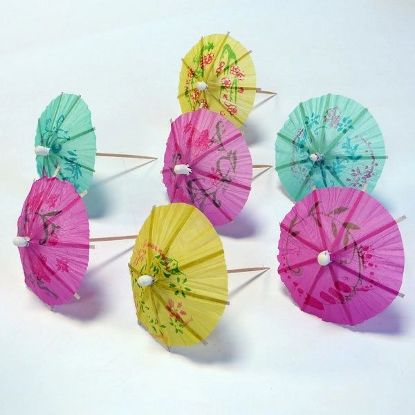 Набір шпильки парасольки асорті, 25 шт — фото 3