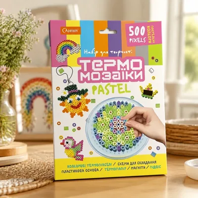 Набір термомозаїка 20-НТ 500 пікселів пастель