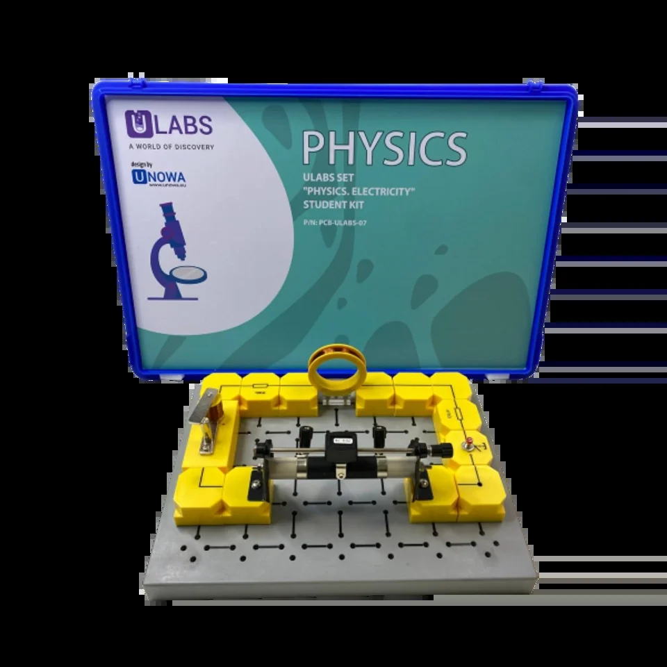 Набір учня Фізика електрика з джерелом живлення pcb-ulabs-7 — фото 2