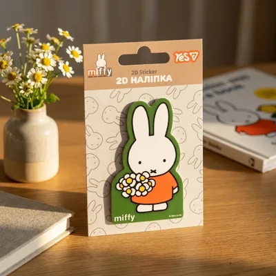 Наліпка 2D Yes Miffy Flowers 708524