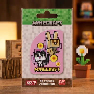 Наліпка 2D Yes Minecraft Spring Animals 708514