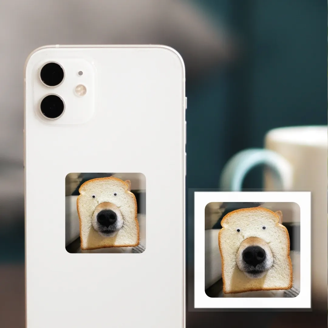 Наліпка 3D-стікер Хлібний пес SX-139 — фото 2