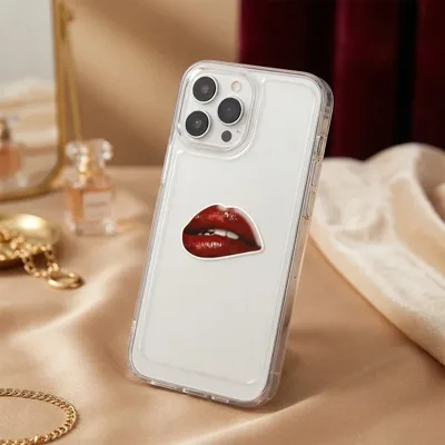 Наліпка 3D-стікер Red lips SX-150