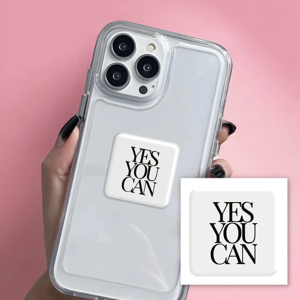 Наліпка 3D-стікер Yes you can SX-154 — фото 2