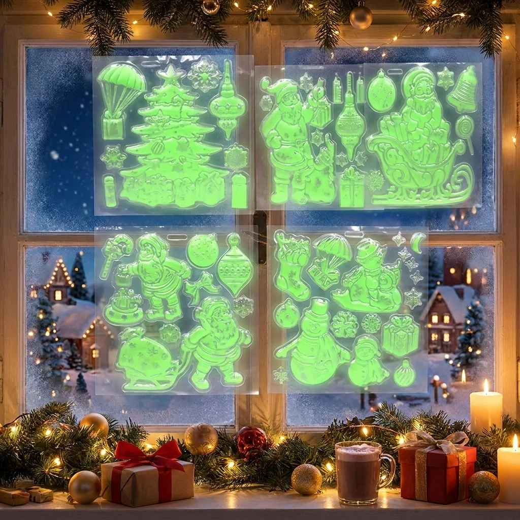 Наліпка на вікно 23*29 см "Merry Chistmas"