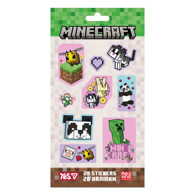 Наліпки дитячі "Minecraft Spring" 13*15 см Yes