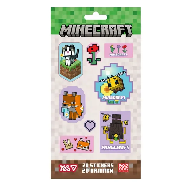 Наліпки дитячі "Minecraft Spring Cute" 13*15 см Yes