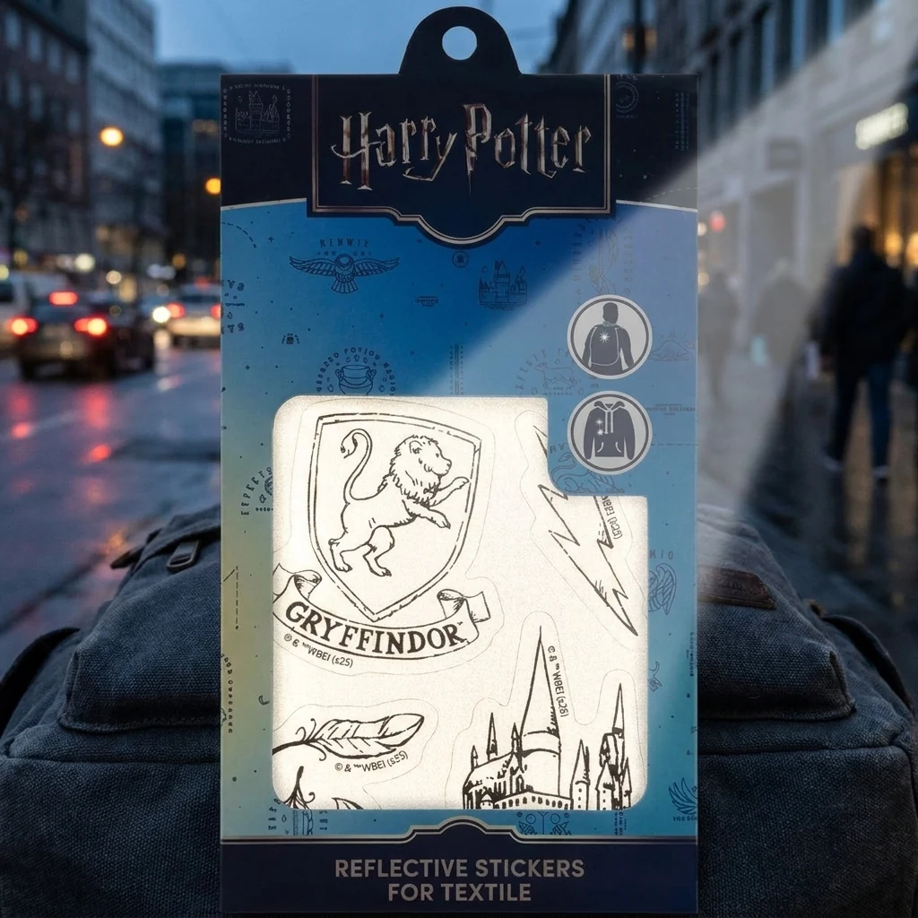 Наліпки дитячі світловідбивні "Harry Potter" Kite