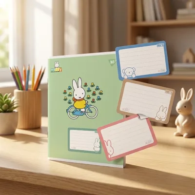 Наліпки на зошити Yes Miffy   8 шт/уп 955537