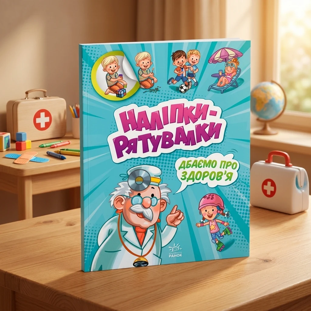 Наліпки-рятувалки асорті — Розмальовки та аплікації