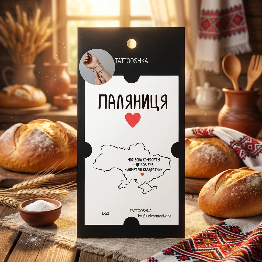 Наліпки-тату "Паляниця"