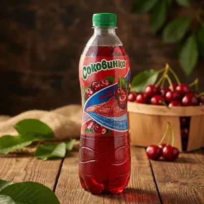 Напій Соковинка Вишня 0,5л