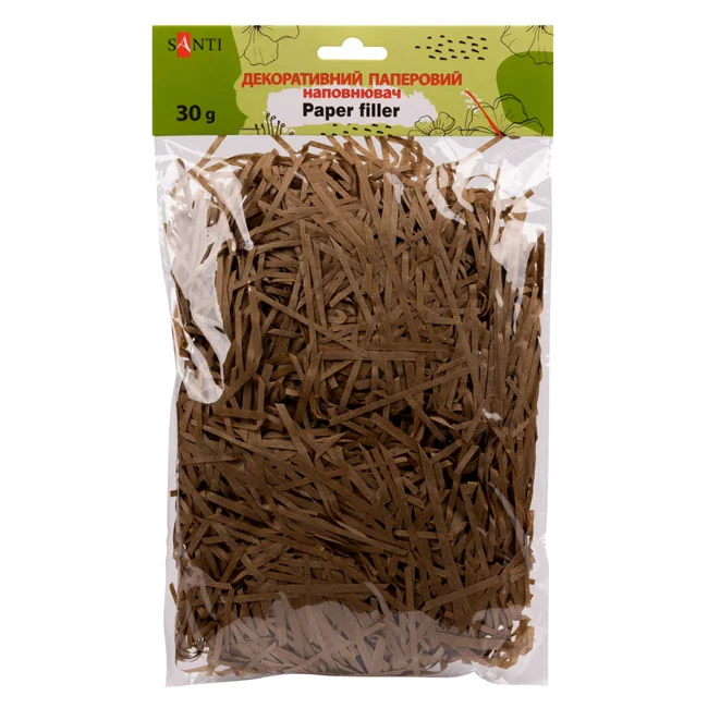 Наповнювач паперовий 30 грам коричневий