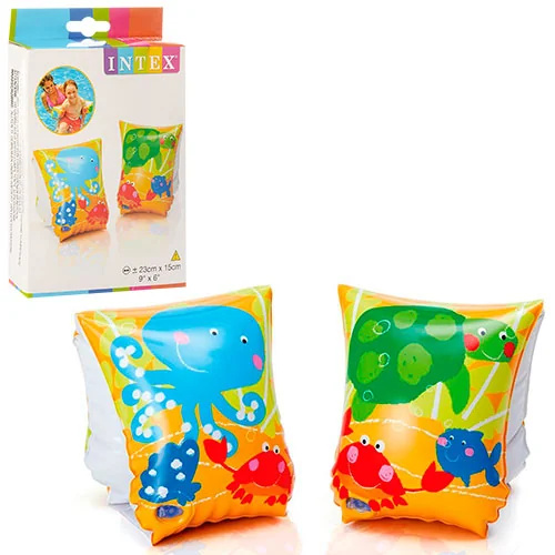 Нарукавники 23*15 см "Рибки" INTEX