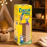 Настільна гра Cheese Jenga Strateg 30718 48 брусків — фото 1