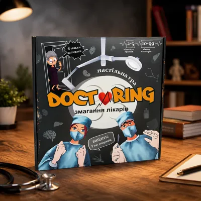 Настільна гра Doctoring-змагання лікарів Strateg