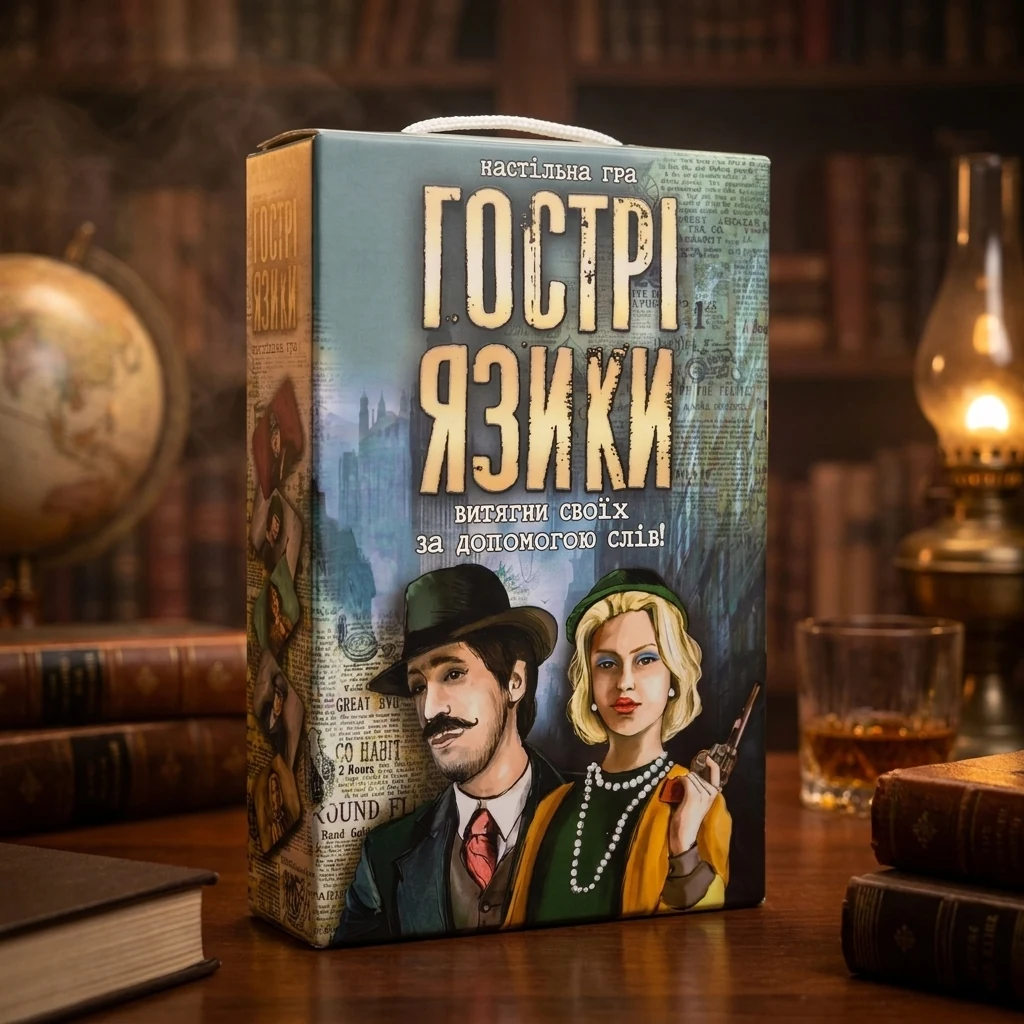 Настільна гра Гострі язики Strateg — Настільні ігри