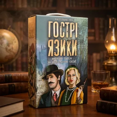 Настільна гра Гострі язики Strateg
