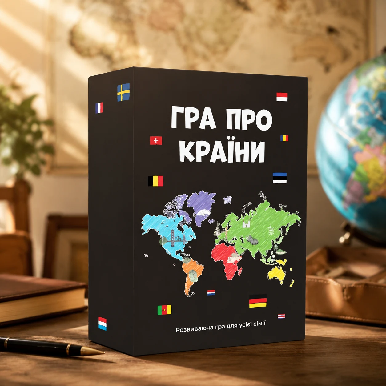 Настільна гра Гра про країни — Настільні ігри